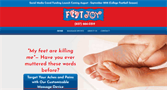 Desktop Screenshot of feetjoy.com
